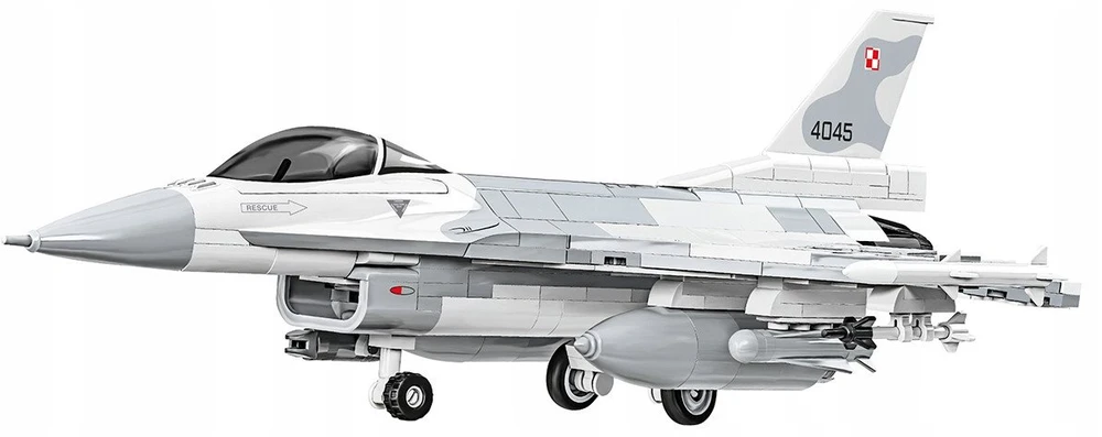 Cobi Klocki F-16c kovos sakalas blokuoja 463 blokus