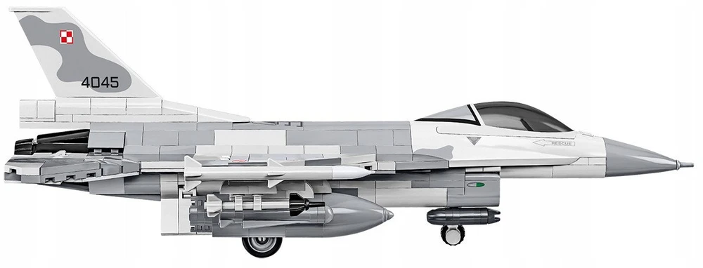 Cobi Klocki F-16c kovos sakalas blokuoja 463 blokus