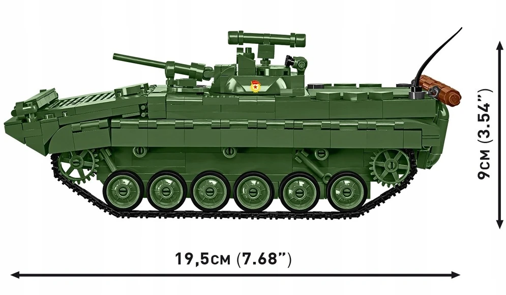 Cobi Klocki BMP-1 blokuoja 758 blokus