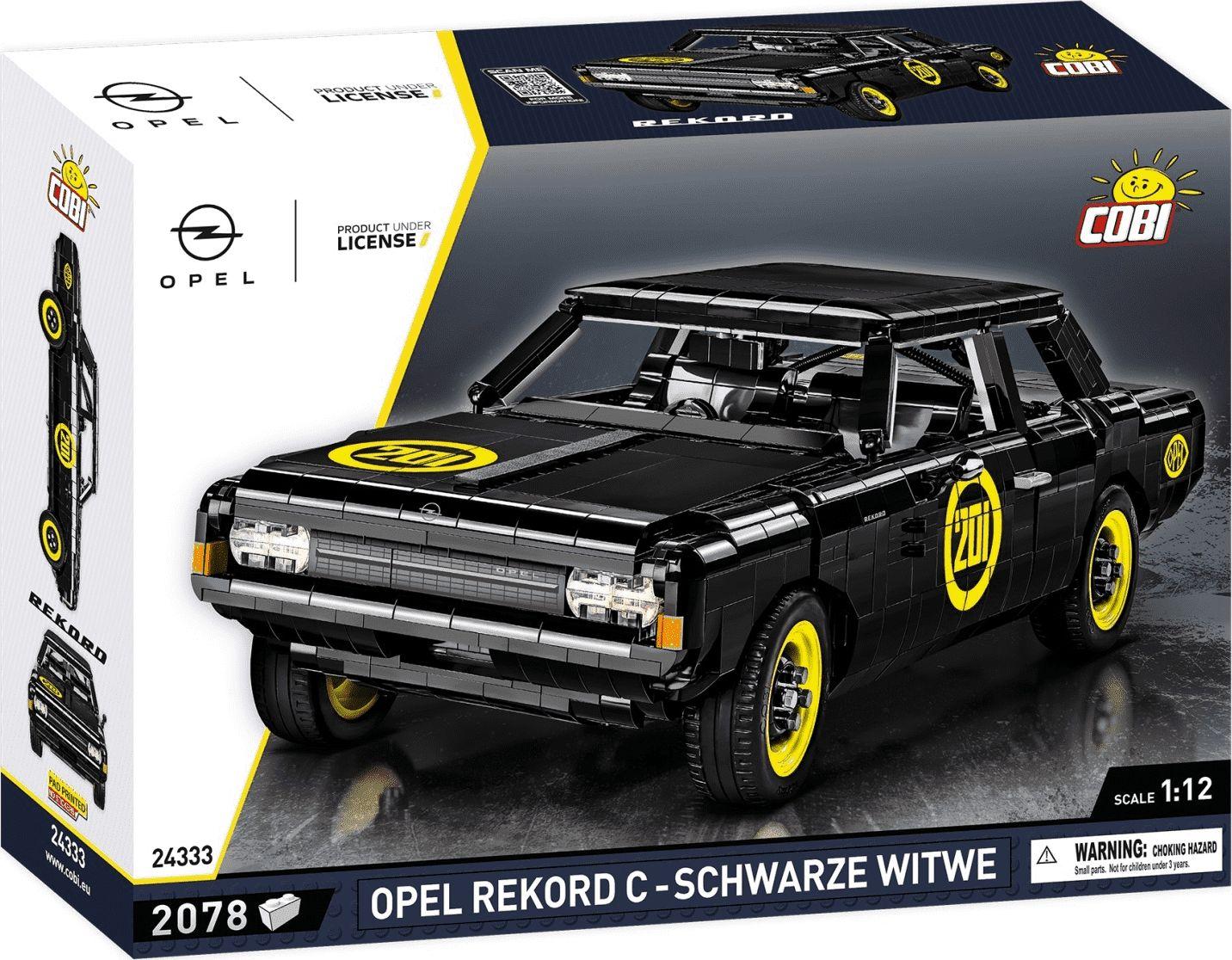 Cobi 24333 Opel Record C-Schwarze Witwe 1:12 2078 kl.