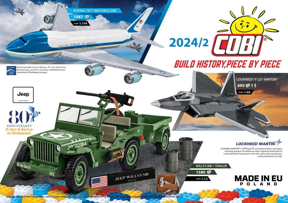 Cobi COBI 1683 Manitou 280 TJ 347 blokai