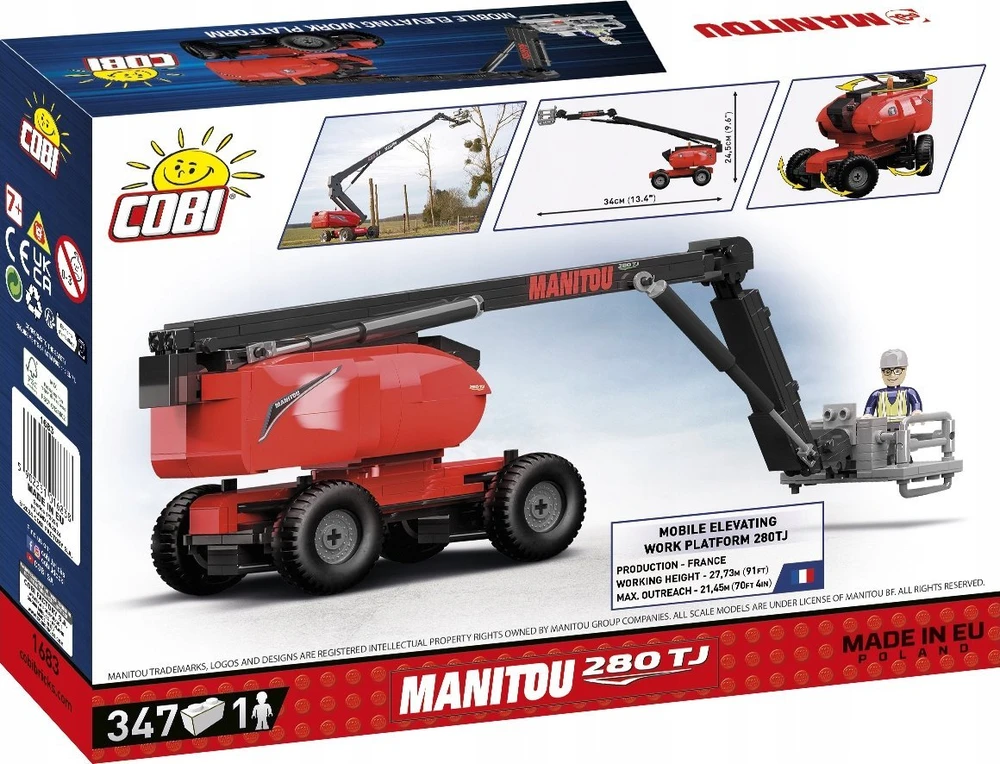 Cobi COBI 1683 Manitou 280 TJ 347 blokai