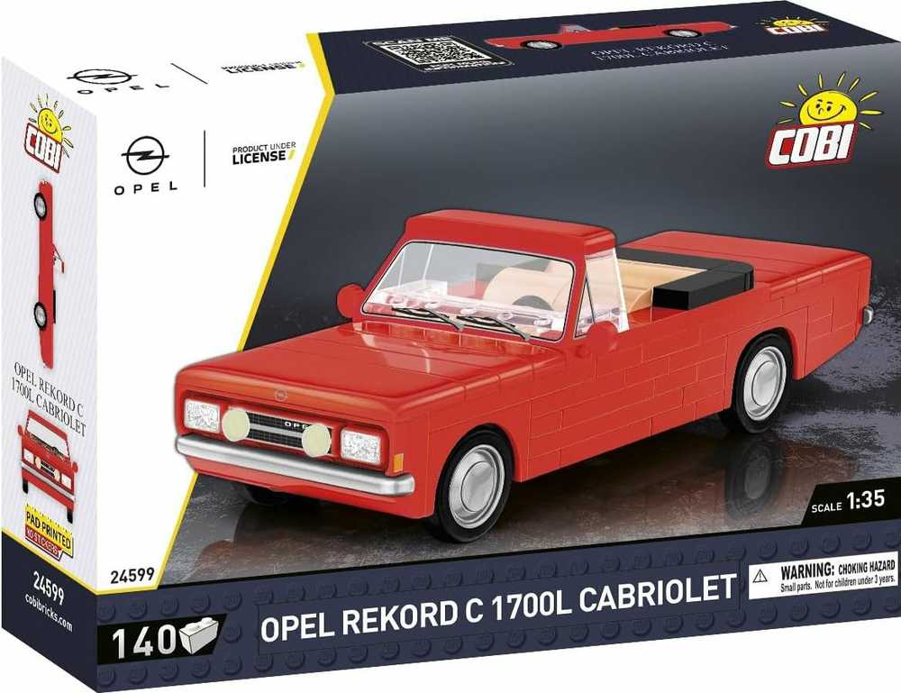COBI CARS Opel RekordC 1700L Cabriolet 140kl 24599