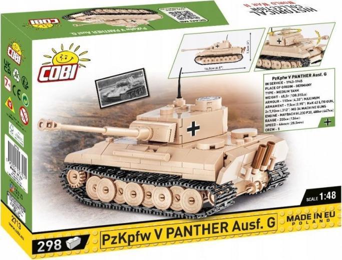 Konstruktorius Cobi PzKpfw V Pantera Ausf. G, 298 d.