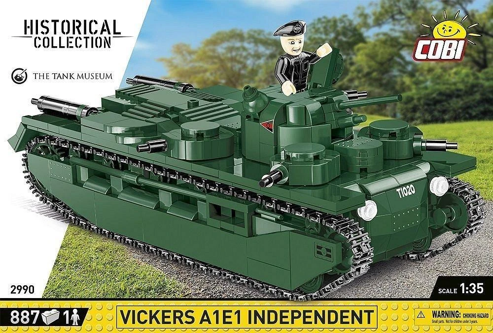 COBI 2990 Vickers A1E1 nepriklausomas bakas BLOCKI