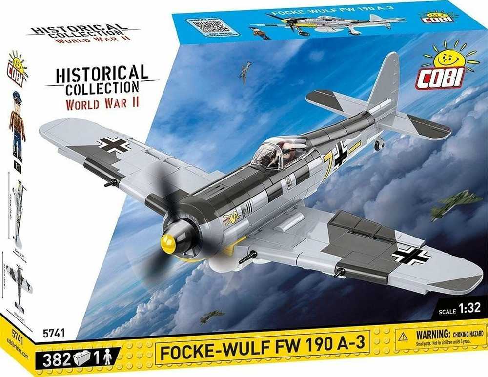 COBI Focke-Wulf FW 190 A3 konstruktorius 1:32, 382 det., 5741