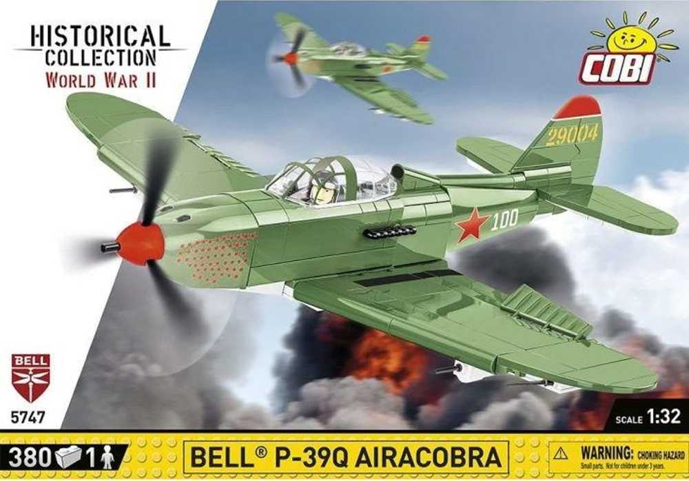 Lėktuvas modelis - COBI - BELL P-39Q AIRACOBRA - Plastikas - Nuo 8 metų - Mišrus