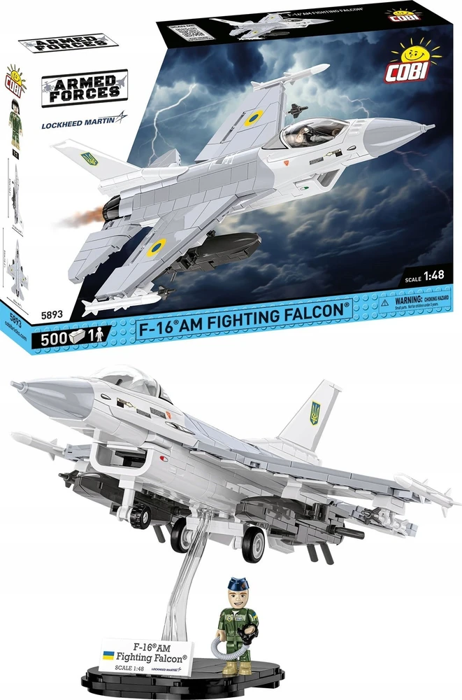 Cobi F-16c „Fighting Falcon“ blokai