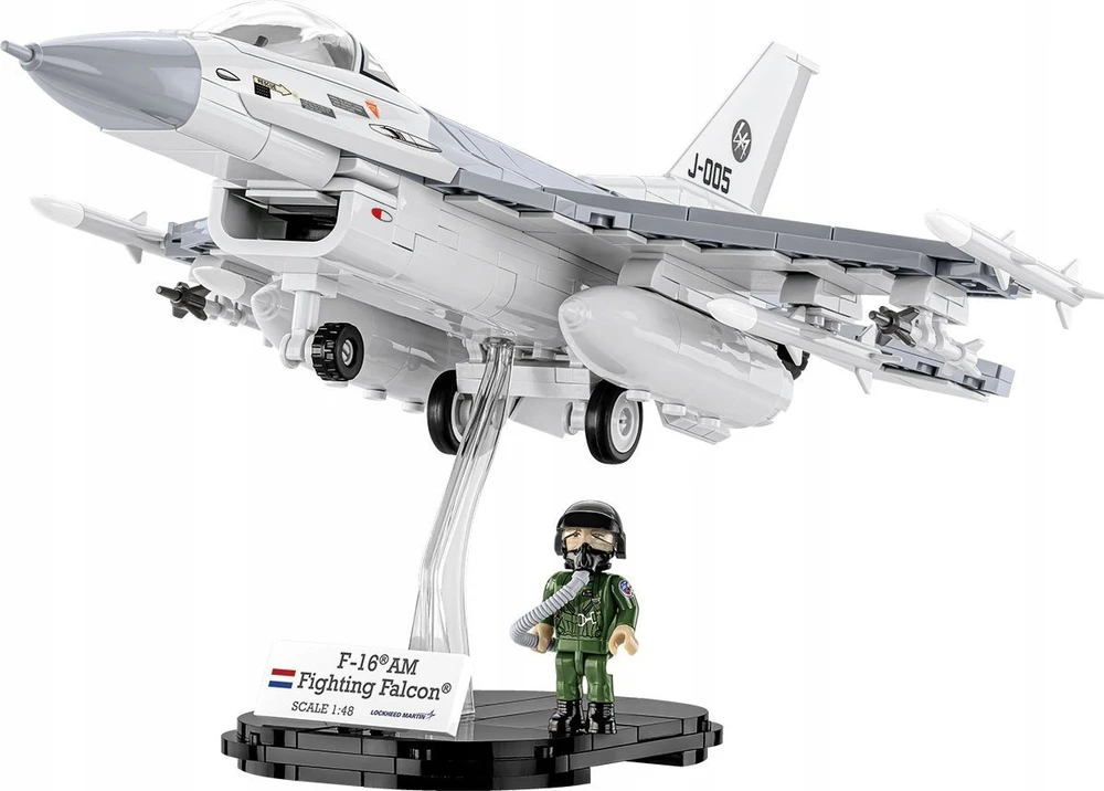 Cobi Klocki F-16 kovojantis falcon 425 blokai
