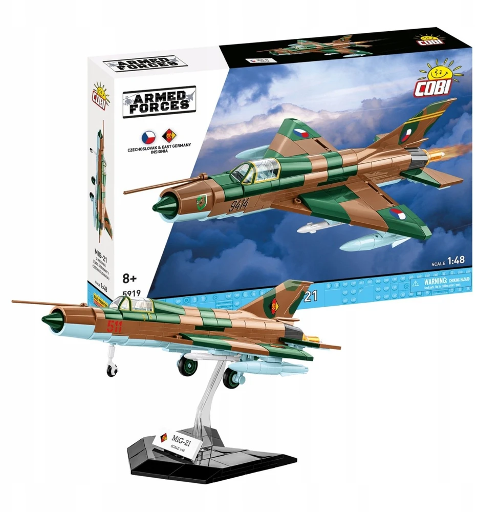 Cobi Klocki Mig 21 blokai 396 blokai