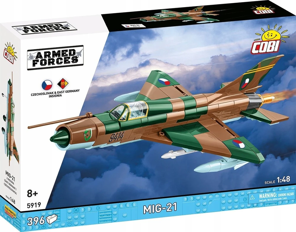 Cobi Klocki Mig 21 blokai 396 blokai