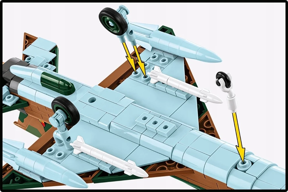 Cobi Klocki Mig 21 blokai 396 blokai