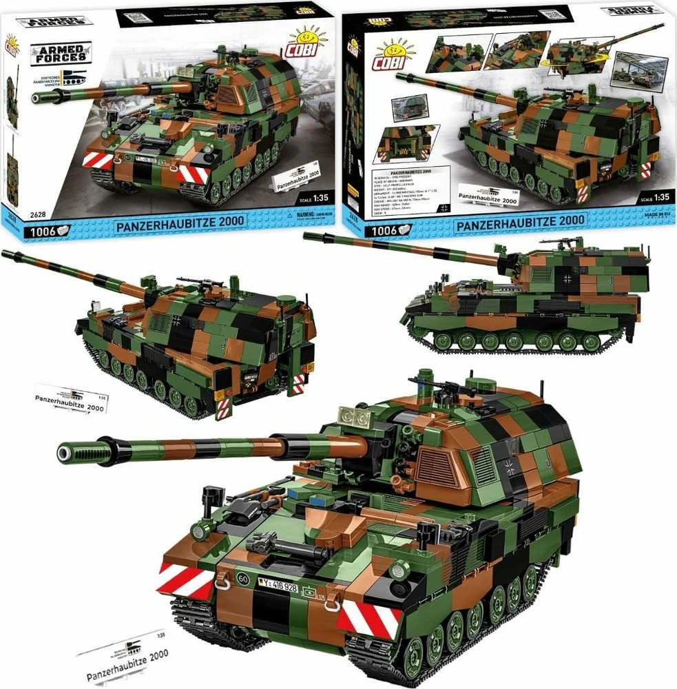 COBI Panzerhaubitze 2000 konstruktorius, 1:35, 1006 detalių