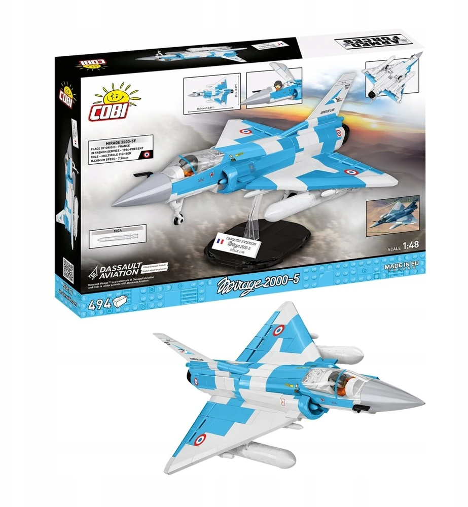 Cobi Klocki Mirage 2000-5 blokai