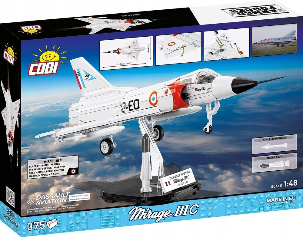 COBI ARMED FORCES Mirage III C 375kl 5930 59309