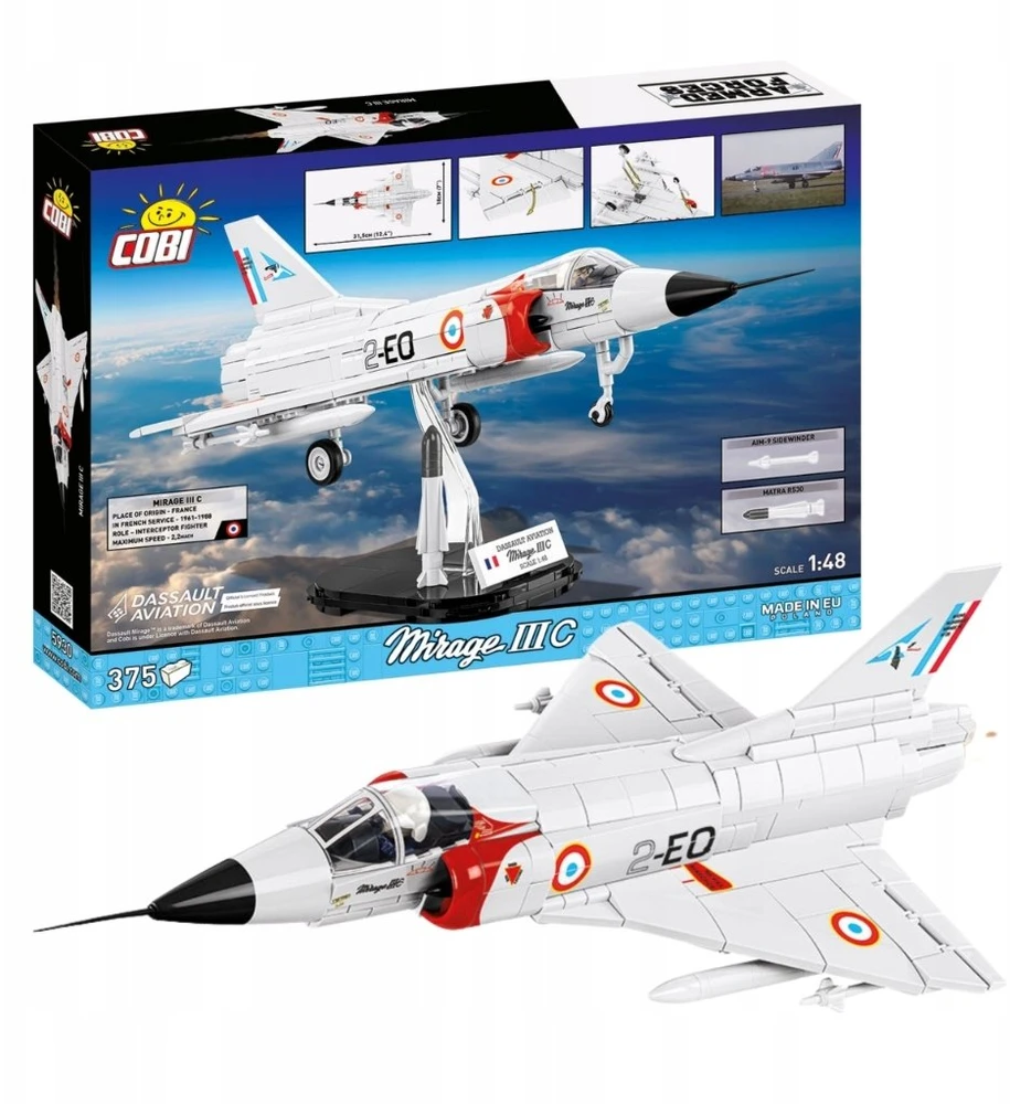 COBI ARMED FORCES Mirage III C 375kl 5930 59309