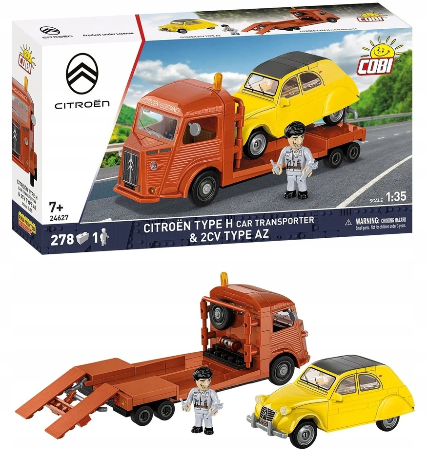 COBI Citroen Transporter+2CV T.AZ 278kl 24627