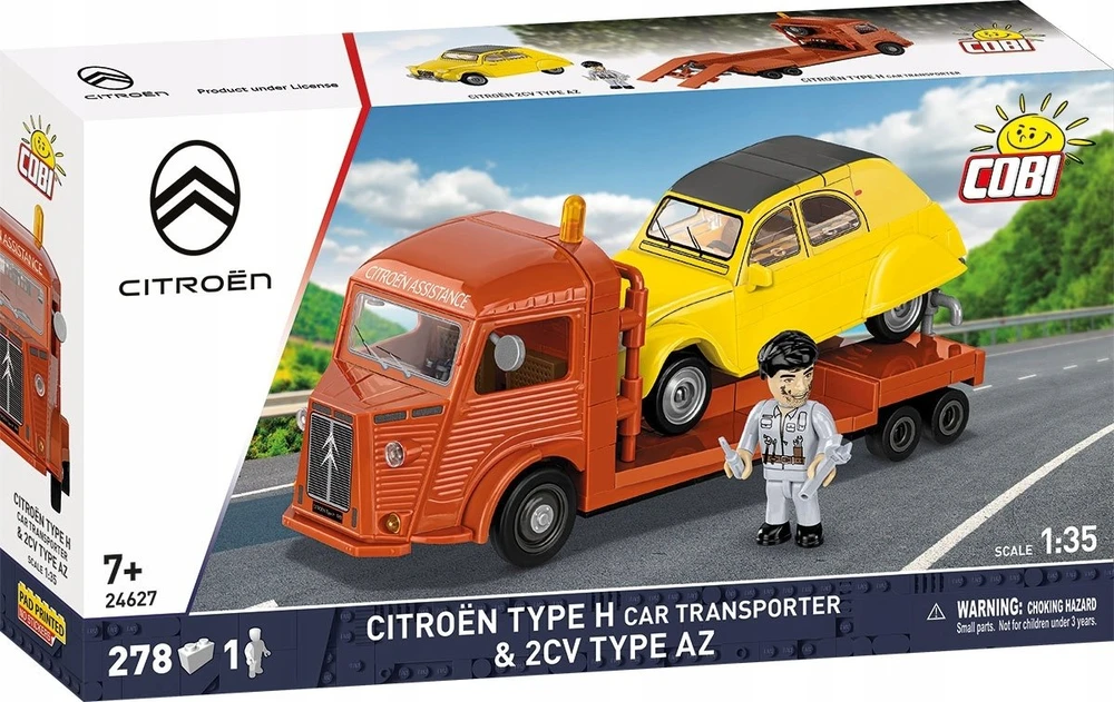 COBI Citroen Transporter+2CV T.AZ 278kl 24627