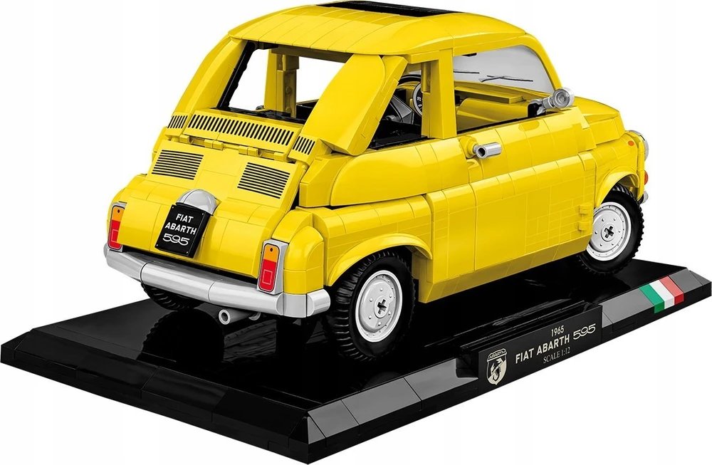 Cobi COBI Fiat 500 Abarth Executive Edition, statybinis žaislas (mastas: 1:12)