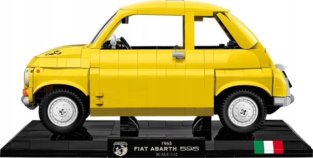 Cobi COBI Fiat 500 Abarth Executive Edition, statybinis žaislas (mastas: 1:12)