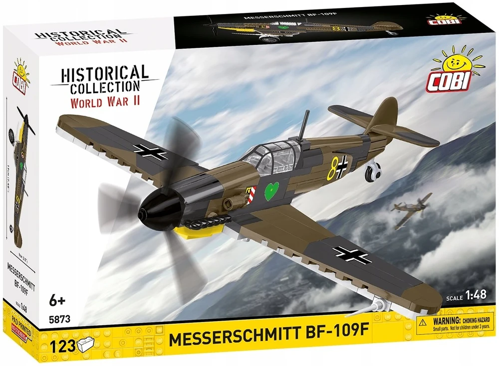 COBI HC WWII Messerschmitt BF-109F 123kl 5873