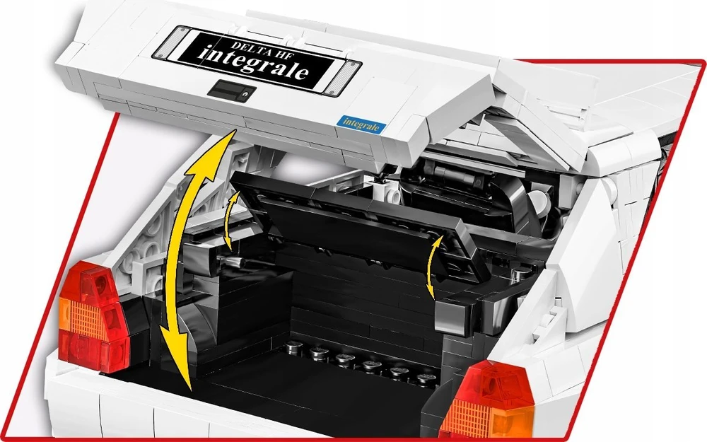 Konstruktorius Cobi Lancia Delta HF Integrale EVO automobilis 24356, 2294 d.