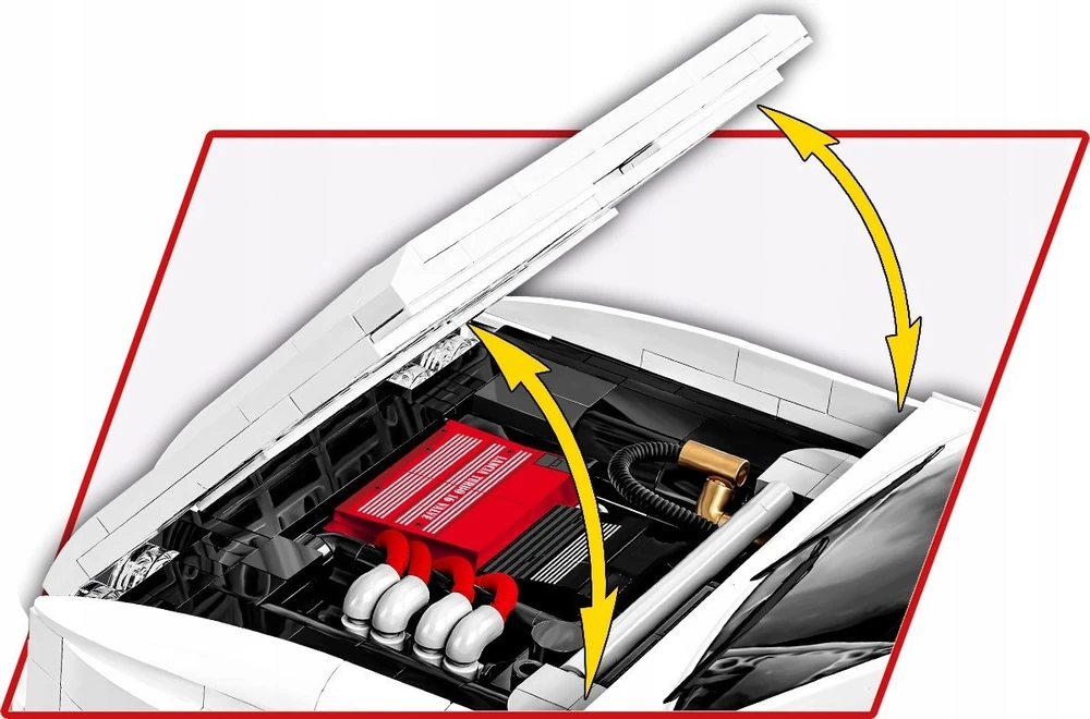 Konstruktorius Cobi Lancia Delta HF Integrale EVO automobilis 24356, 2294 d.