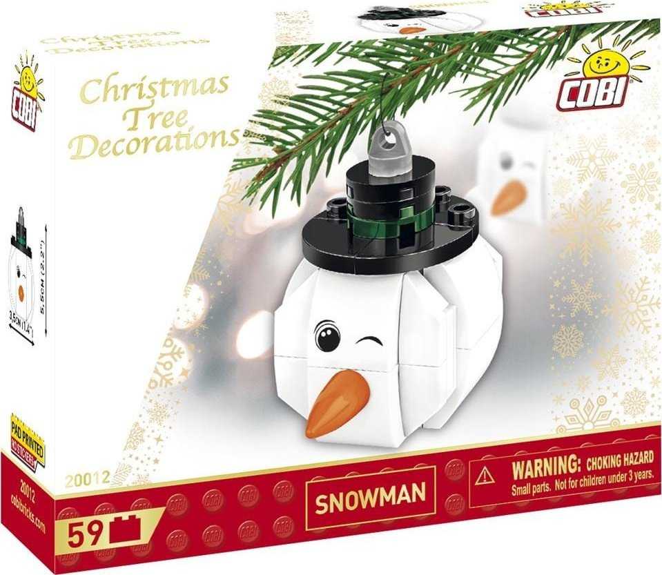 COBI CHRISTMAS Snowman 59kl 20012