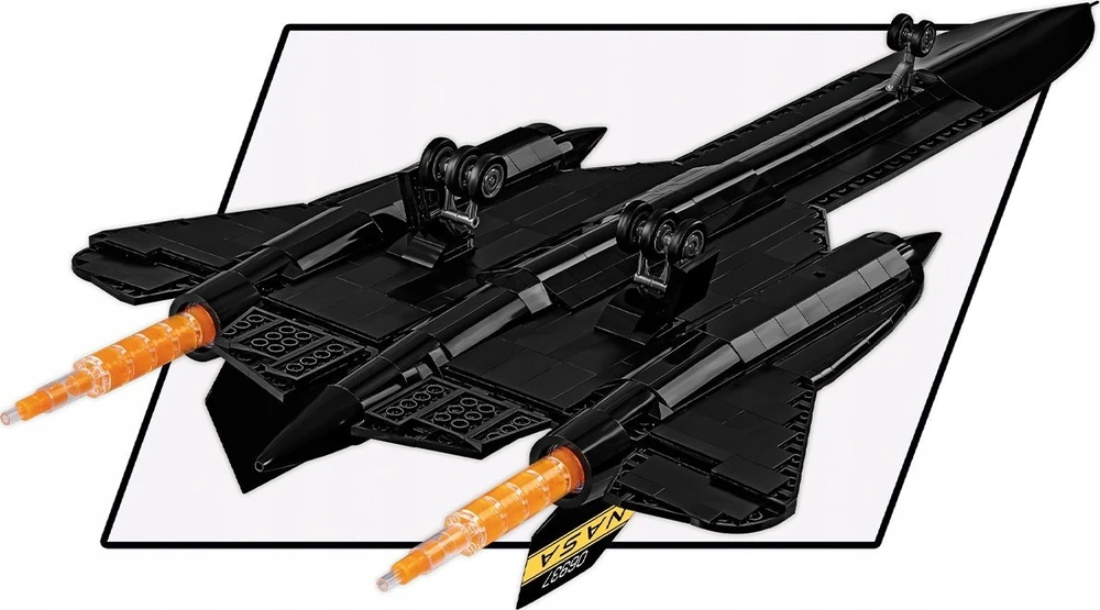 Statybinis žaidimas - COBI - LOCKHEED SR-71 BLACKBIRD - Juodas - Surinkimo rinkinys - Suaugusiems