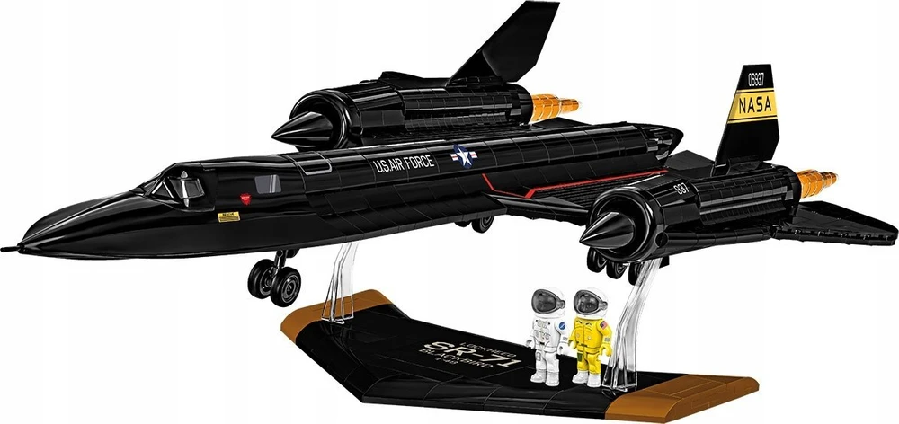 Statybinis žaidimas - COBI - LOCKHEED SR-71 BLACKBIRD - Juodas - Surinkimo rinkinys - Suaugusiems