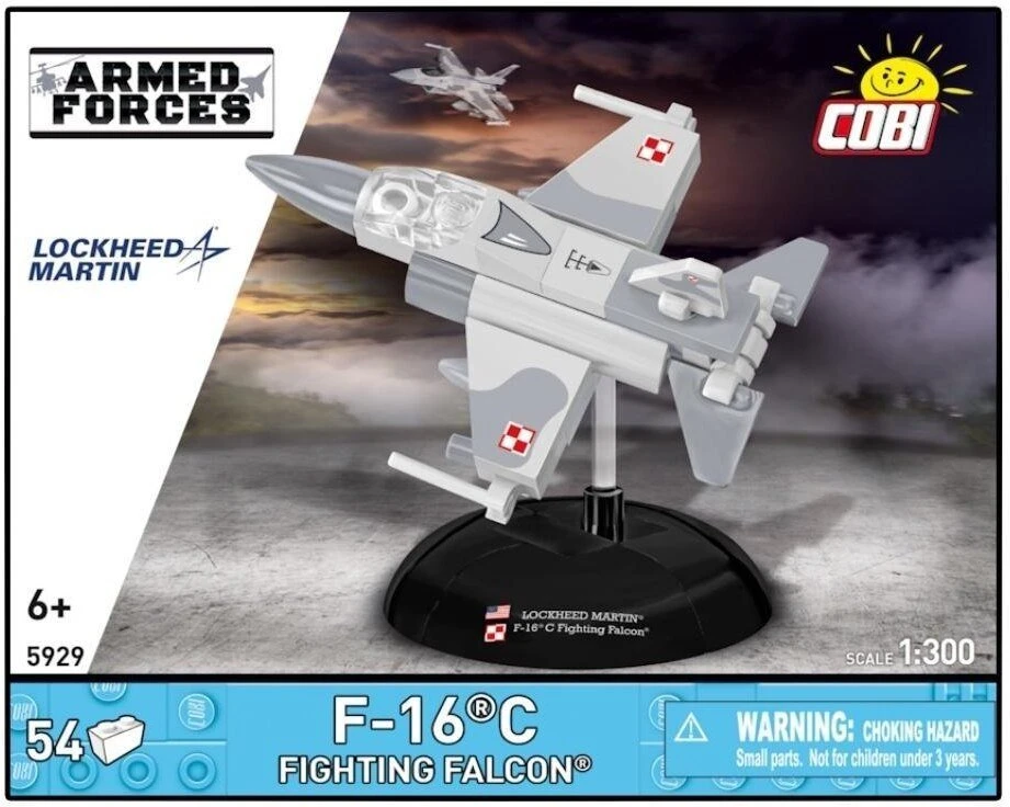 COBI GINKLUOTŲJŲ PAJĖGŲ F-16C FightingFalcon 54 5929