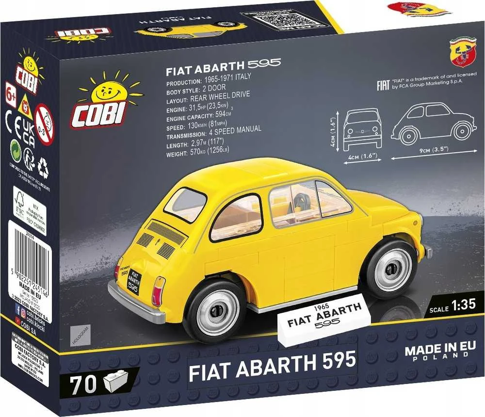 Cobi Fiat Abarth 595