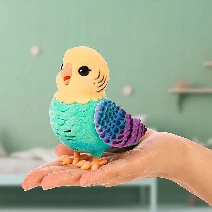 Cobi Figūrėlė Interaktyvi figūrėlė „Little Live Pets“ – mano tikras mėlynas ir geltonas paukštis