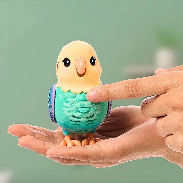 Cobi Figūrėlė Interaktyvi figūrėlė „Little Live Pets“ – mano tikras mėlynas ir geltonas paukštis