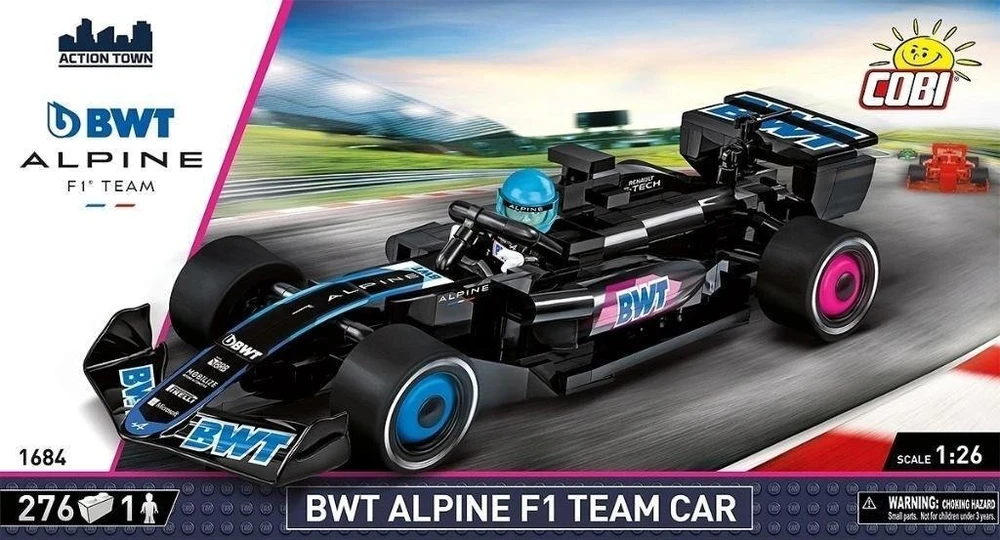 COBI Action Town BWT Alpine F1 Team car 276kl 1684