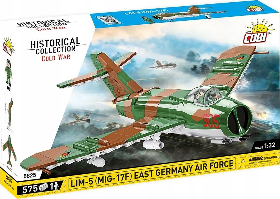 Cobi HC Cold War Fighter Lim-5 MiG-17F GDR (490483)