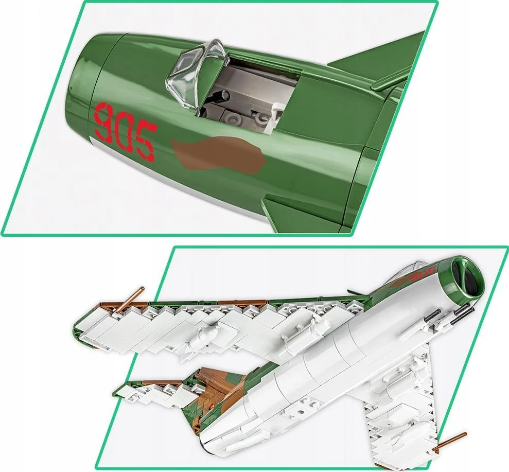 Cobi HC Cold War Fighter Lim-5 MiG-17F GDR (490483)