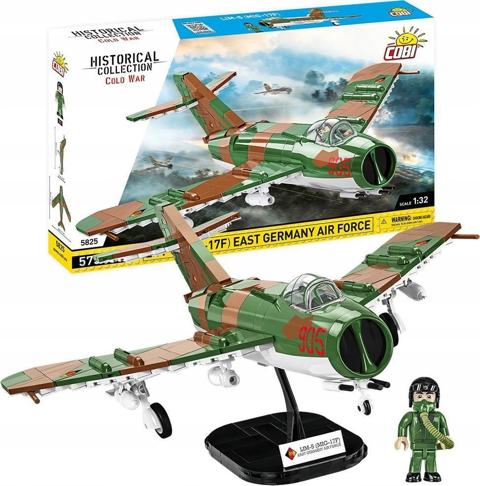 Cobi HC Cold War Fighter Lim-5 MiG-17F GDR (490483)