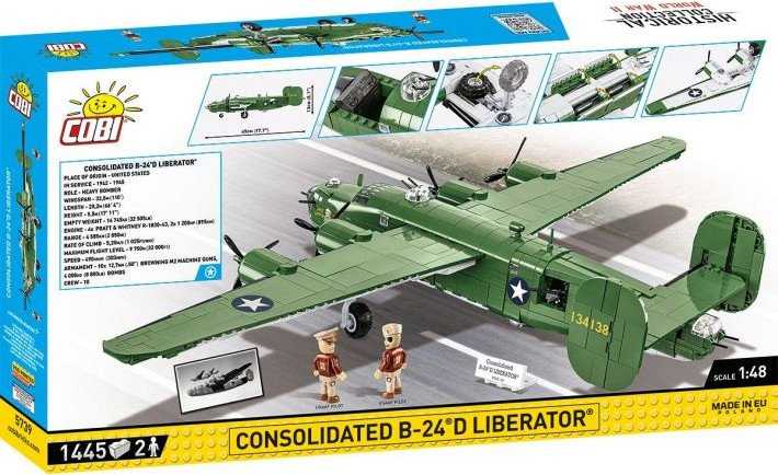 COBI HC WWII Consolidated B-24DLiberator 1445k 5739