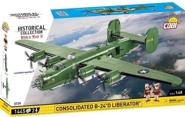 COBI HC WWII Consolidated B-24DLiberator 1445k 5739