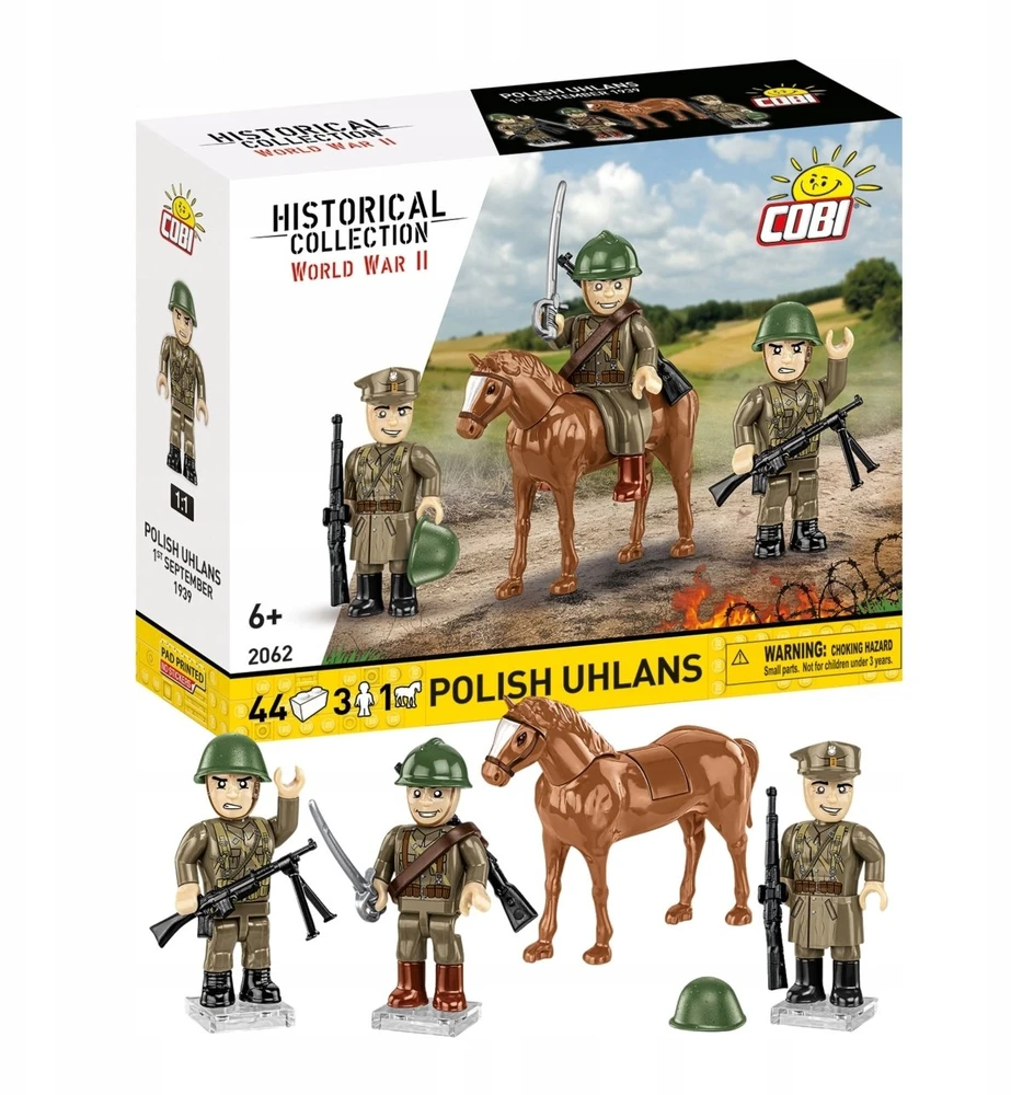 Cobi Klocki Lenkų ulonų komanda blokuoja 44 kadrus