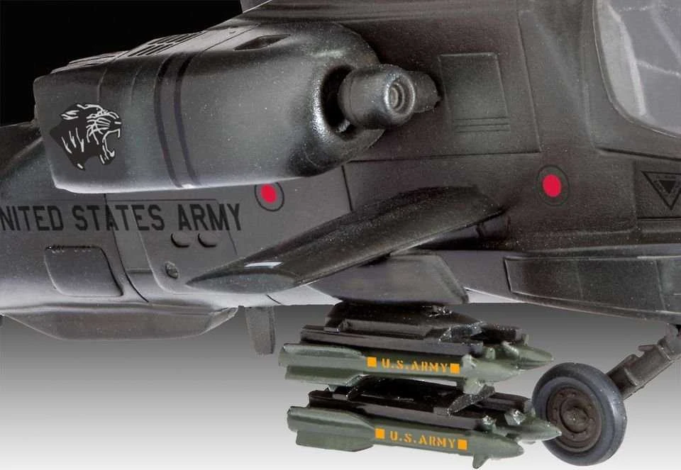 Revell sraigtasparnis 1:100 04985 AH-64A Apache – REV-04985