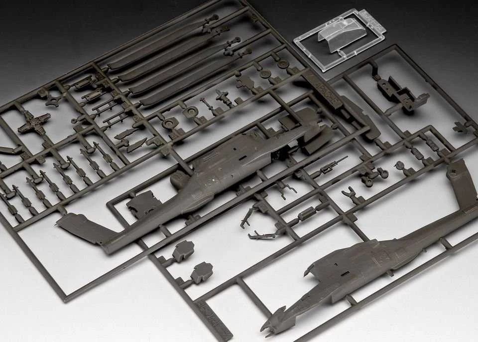 Revell sraigtasparnis 1:100 04985 AH-64A Apache – REV-04985