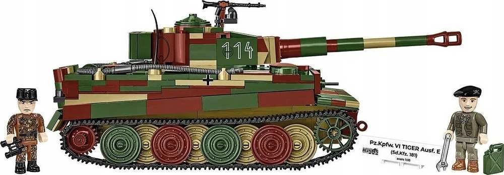 Cobi Klocki Pz.kpfw blokuoja vi tiger ausf. e 870 blokų