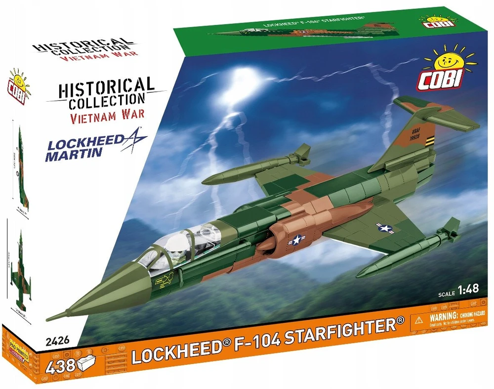 COBI HC VietnamWar LockheedF-104 Starf..430kl 2426