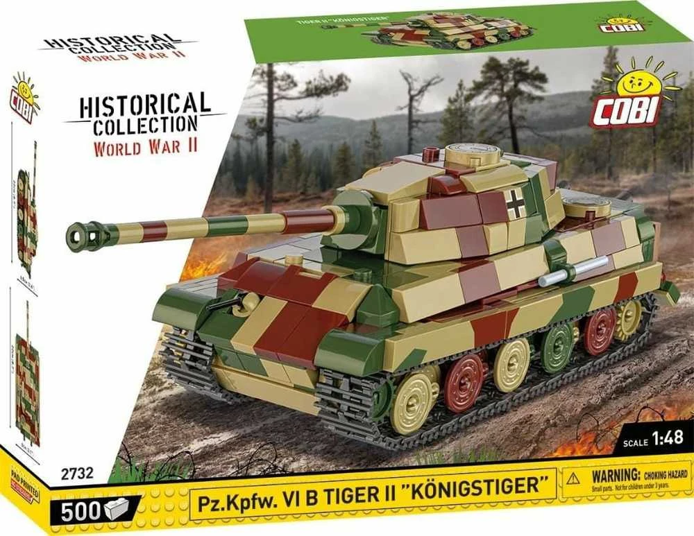 Cobi Klocki Pz.kpfw. vi b tiger ii konigstiger blokai