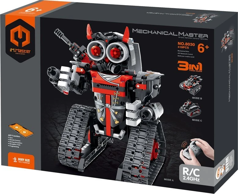 IM.MASTER RC robotų-automobilių blokai 3in1 419el 8030 40509