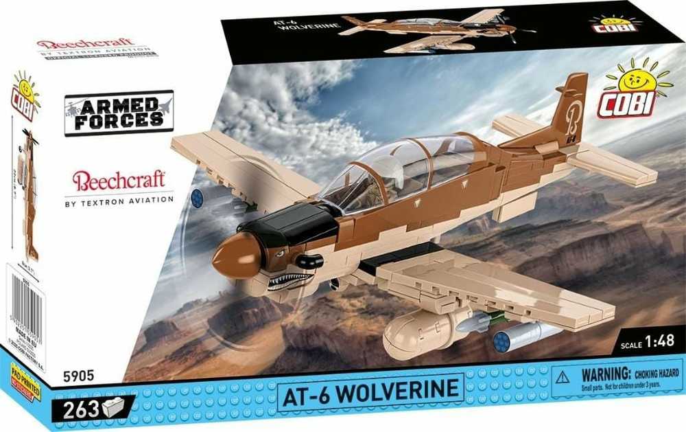 Cobi Konstravimo rinkinys AT-6 Wolverine, 263 dalys