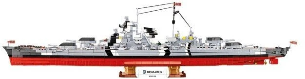 Cobi Klocki Karo laivas „Bismarck 3204“ kaladėlės
