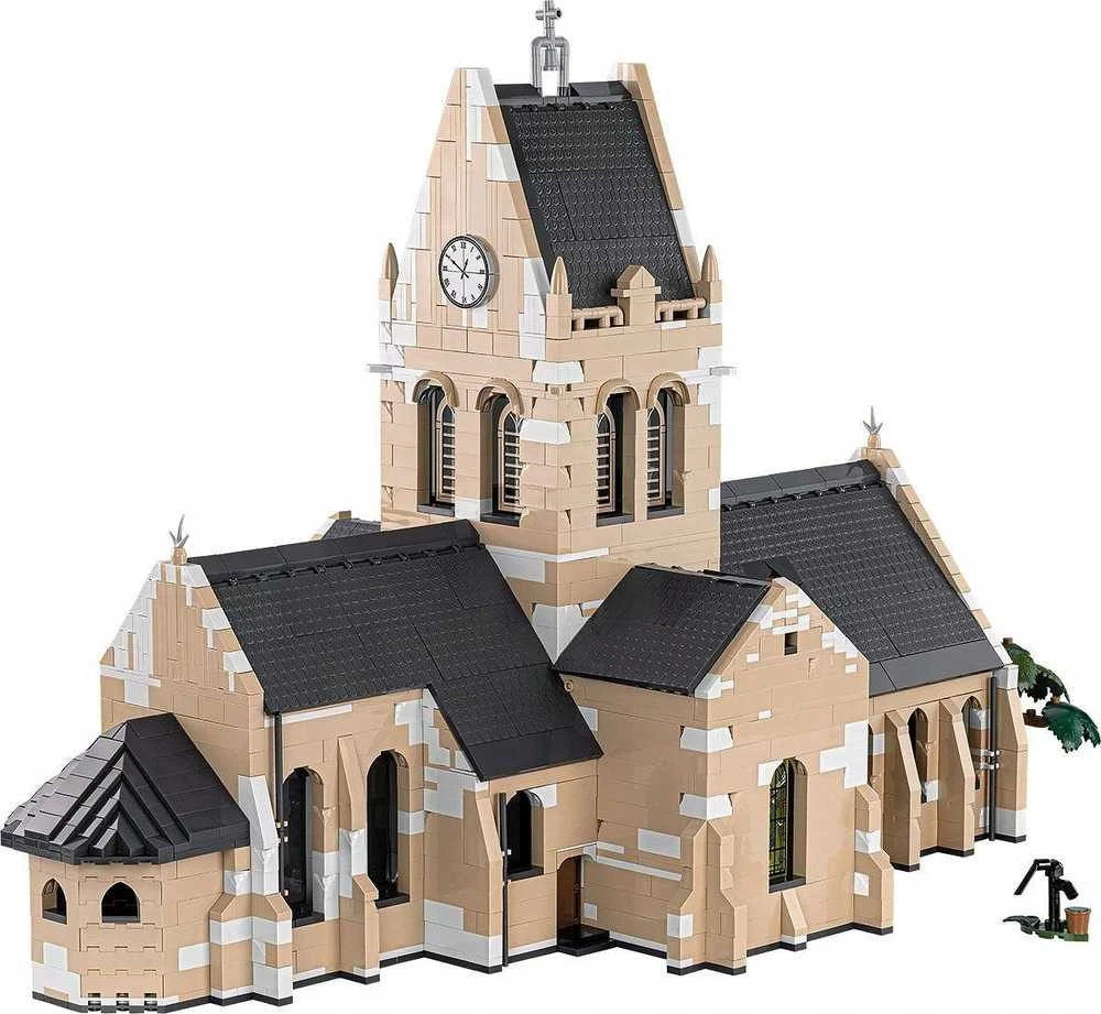 Cobi Bažnyčios blokai Sainte-mere-eglise